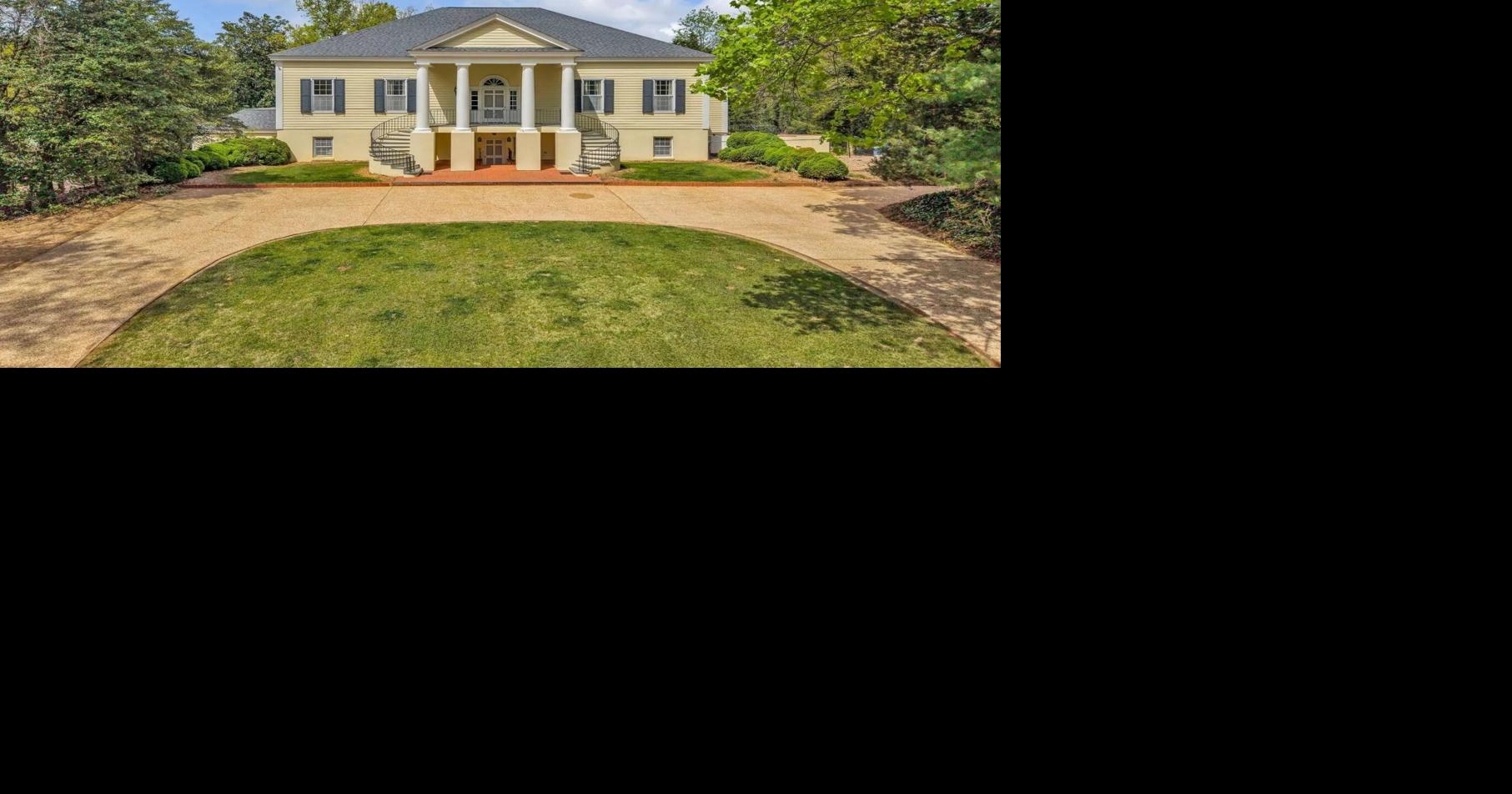 1,600 feet up Paris Mountain is a nearly $3M Greek Revival retreat