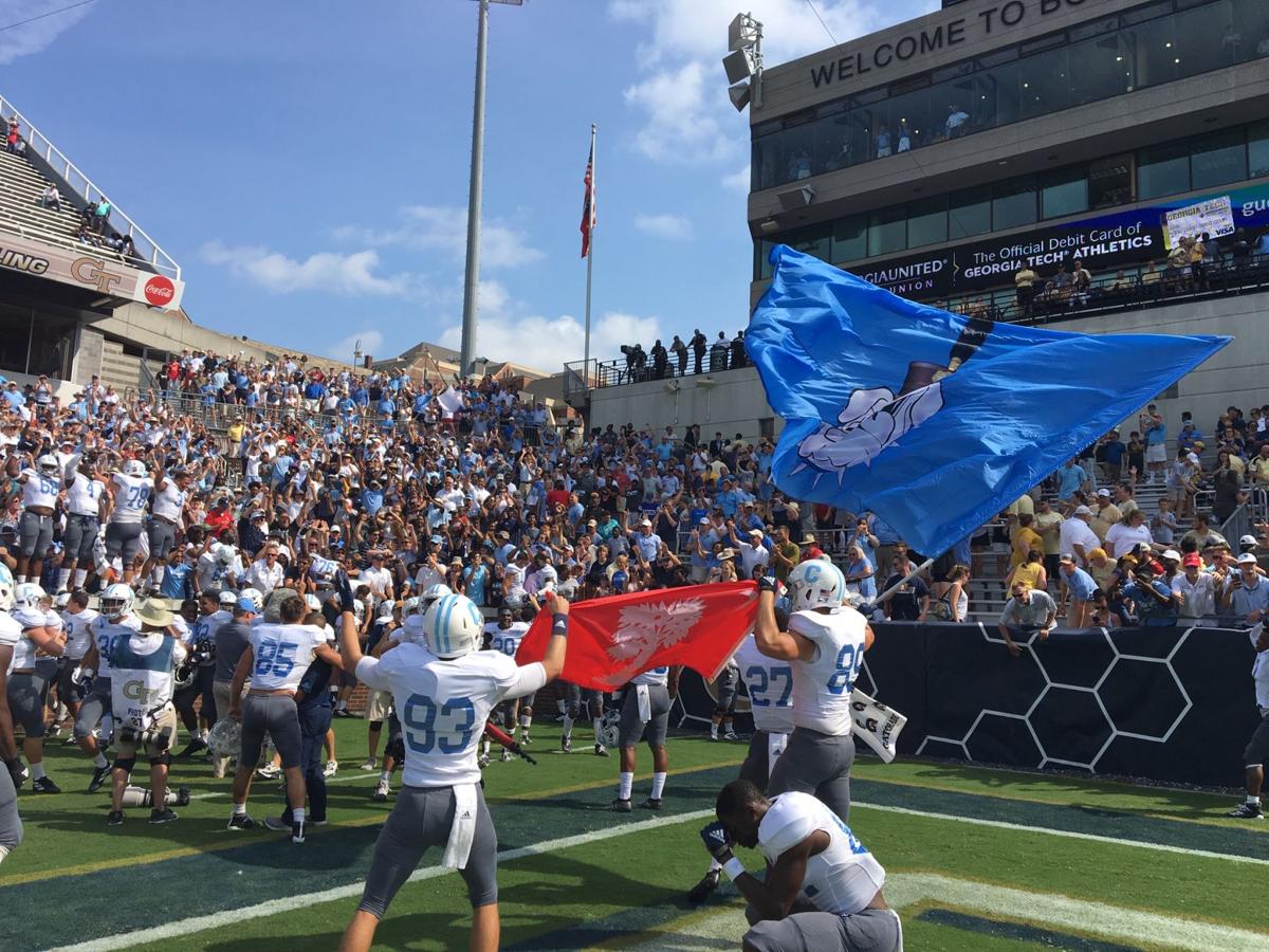 The Citadel football team's finest decade