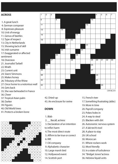 Berkeley Independent Crossword Puzzle