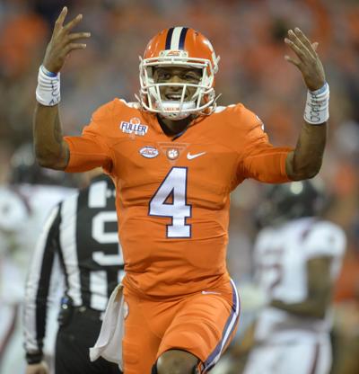 Clemson Clobbers Usc 56 7 Second Largest Margin Of Victory