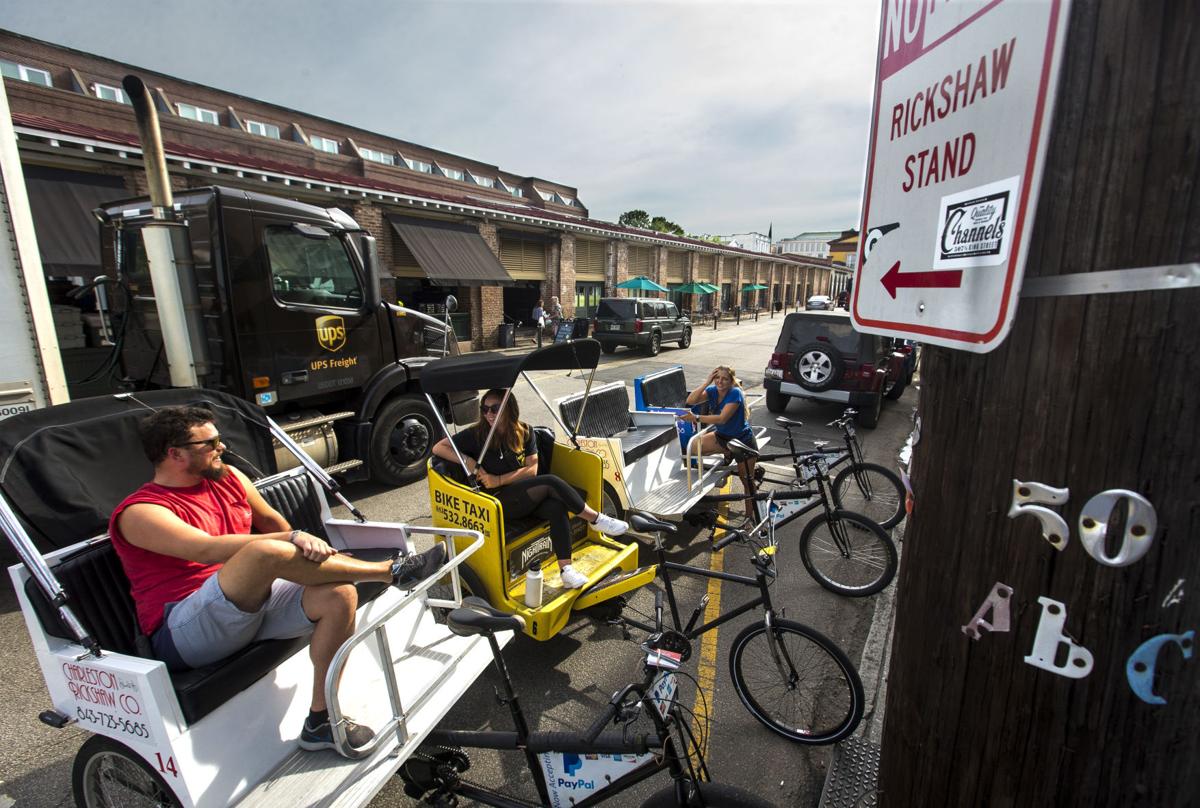 Pedicab Drivers In History Rich Charleston Can T Give Tours