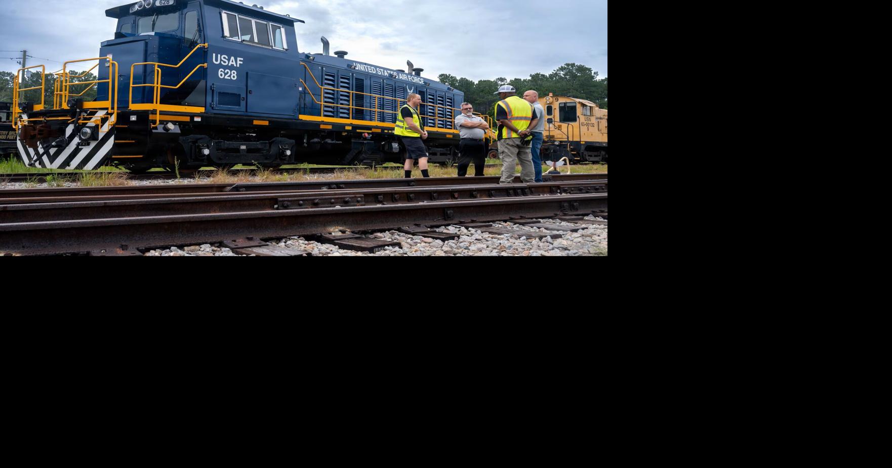 Joint Base Charleston gets its newest locomotive in 60 years