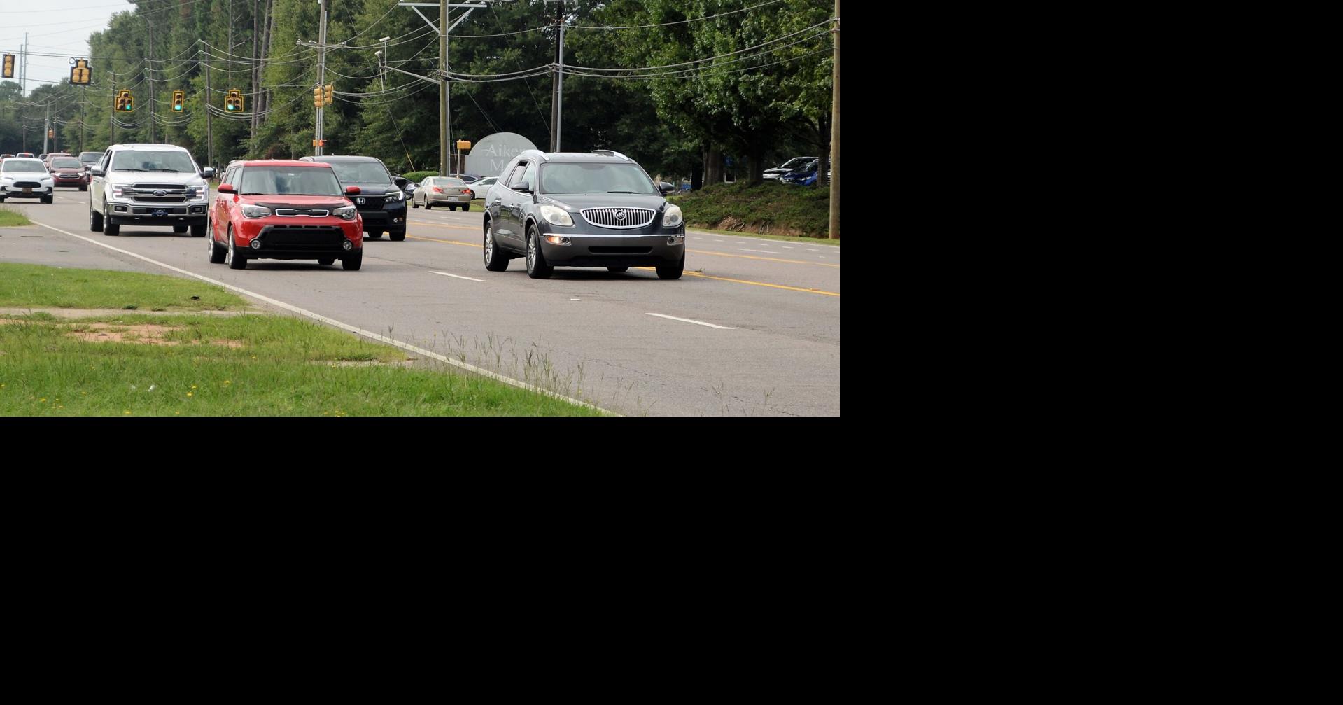 Traffic study: Segment of Aiken #39 s Whiskey Road is 17% overcapacity