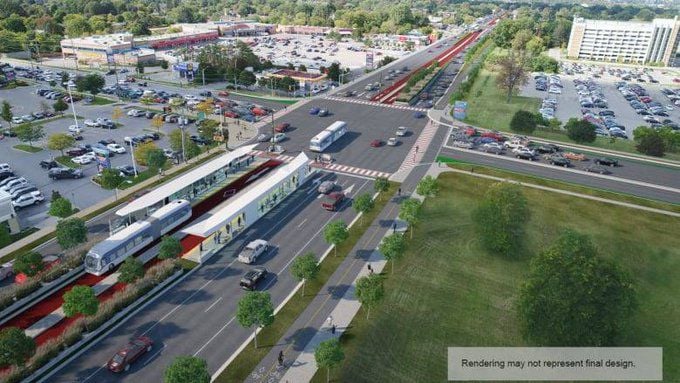 New plan calls for bus rapid transit line to extend down ...