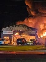 'There's nothing left': Aiken tire business a total loss after fire