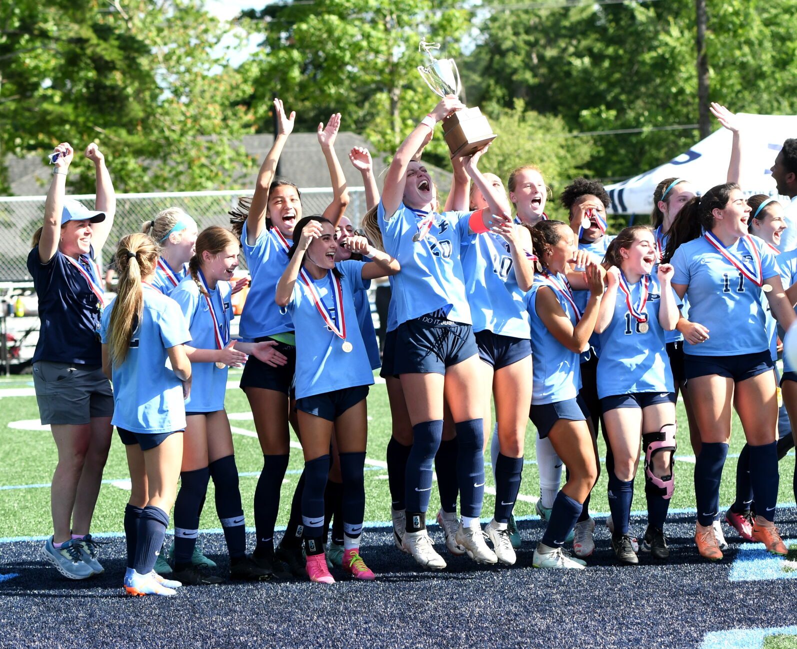 Pinewood Prep Clinches 4th Consecutive SCISA 4A Girls Soccer Title in 1-0 Victory Over Porter-Gaud