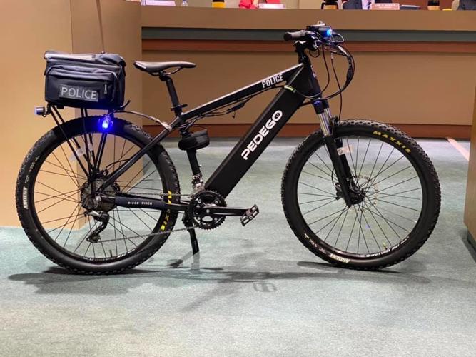 Aiken police receive gift of high-tech electric bicycle