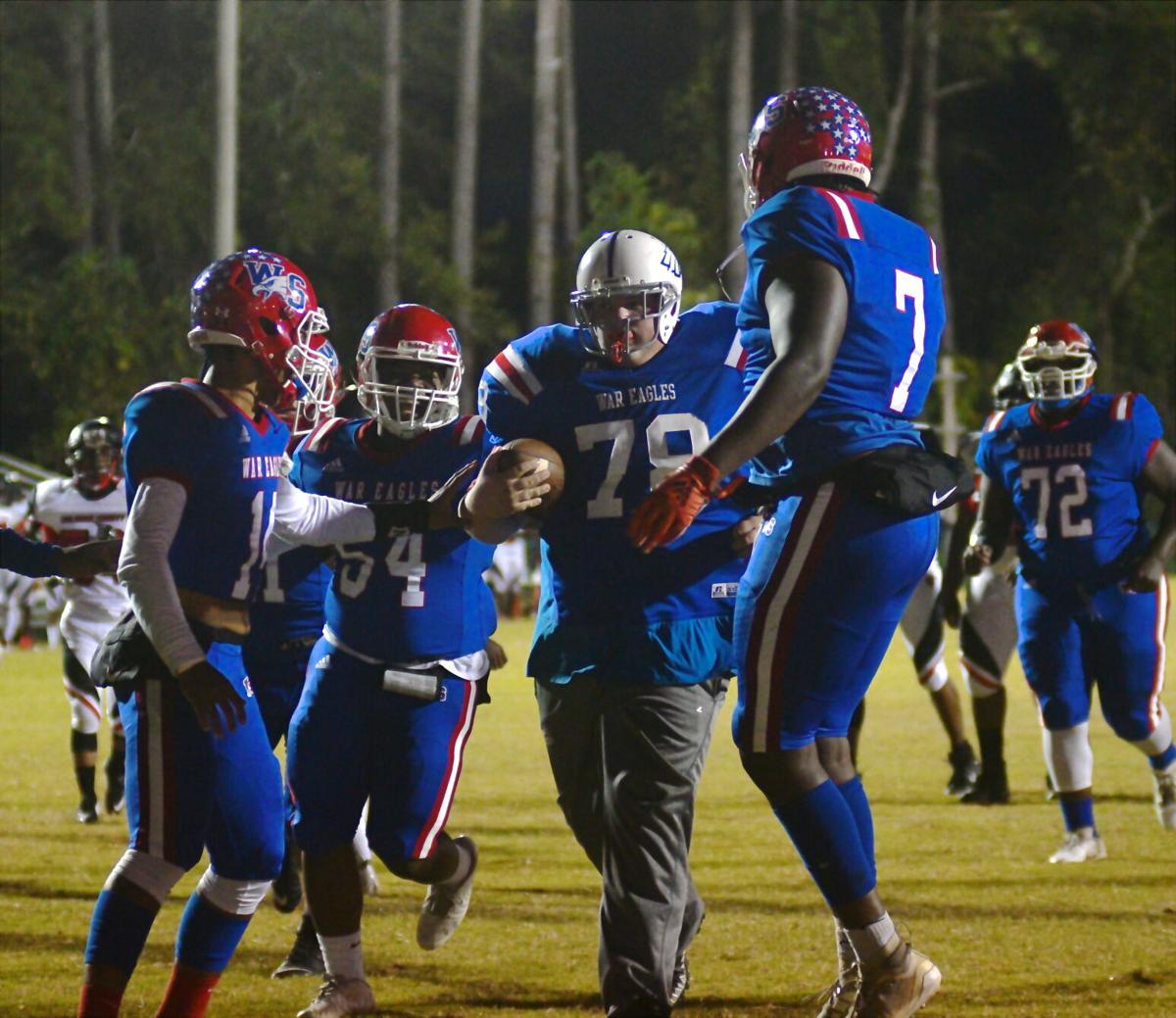 A special Senior Night WagenerSalley team manager scores opening TD
