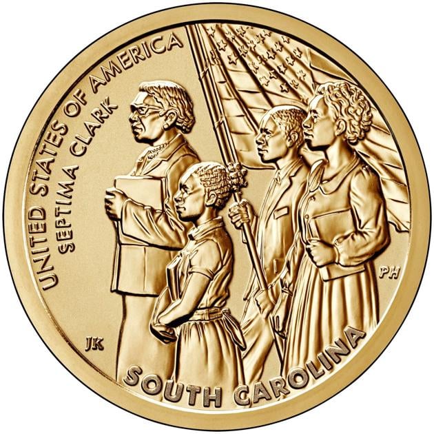 US Mint produces collectible coins in honor of South Carolina educator and activist Septima Clark |  News