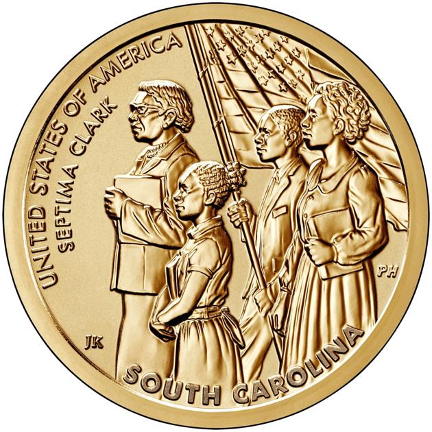 US Mint produces collectible coins in honor of South Carolina educator and activist Septima Clark |  News