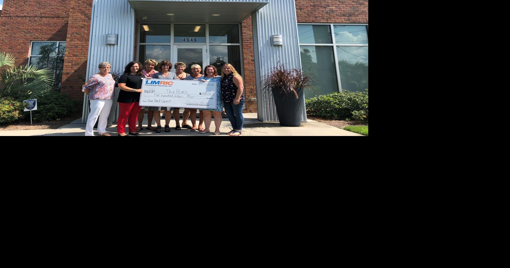 LimRic Plumbing, Heating & Air announces July Give Back Grant recipients