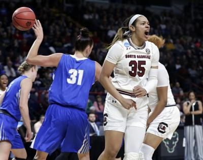 Bull Dozers South Carolina Blasts Buffalo Advances To Elite