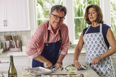 Stephen Colbert's new cookbook with his wife was inspired by pandemic living on Sullivan's Island