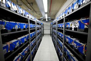 FILE PHOTO: Inside a data centre: the infrastructure behind digital services
