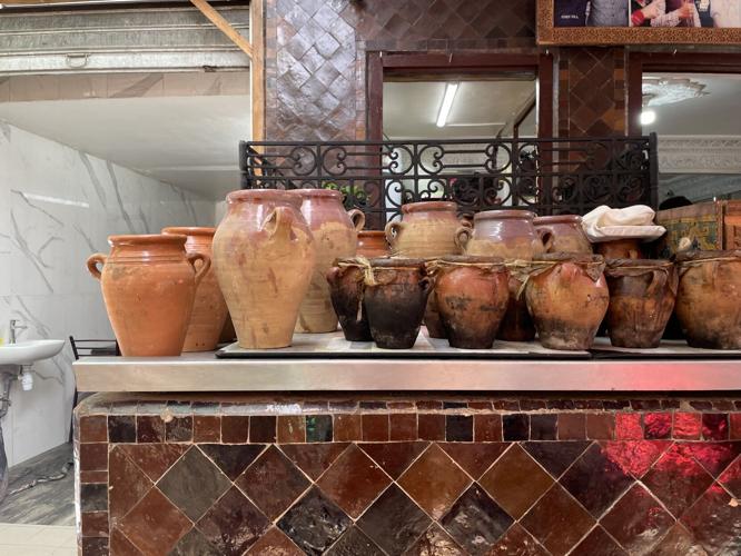 Tangia pots in Marrakech