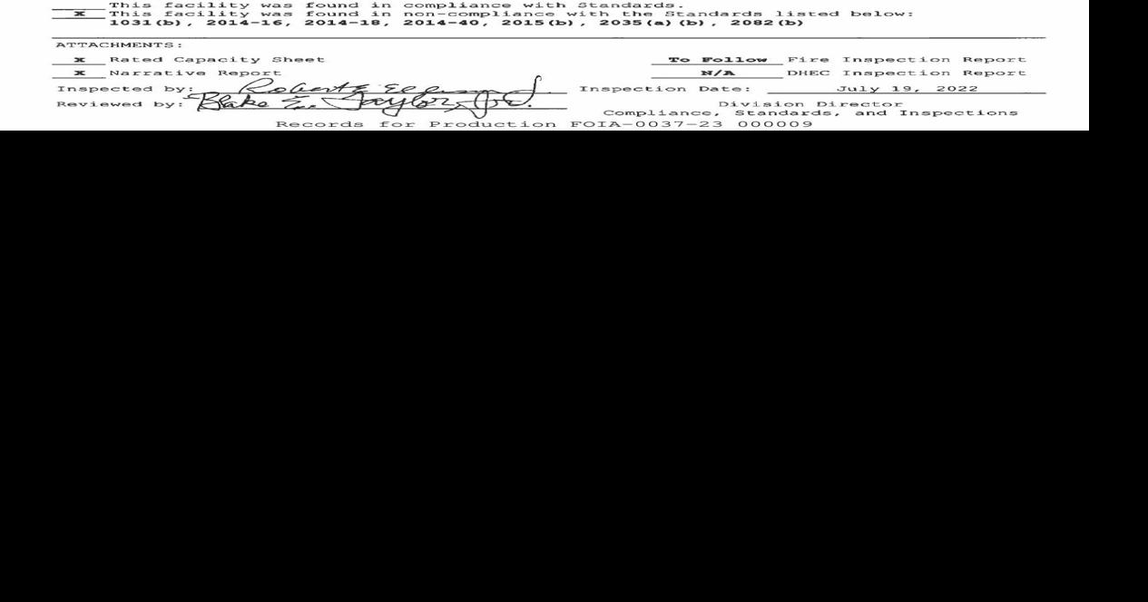 Spartanburg County jail annex report