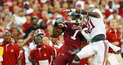 Gamecocks honoring Alshon Jeffery with retired jersey, South Carolina