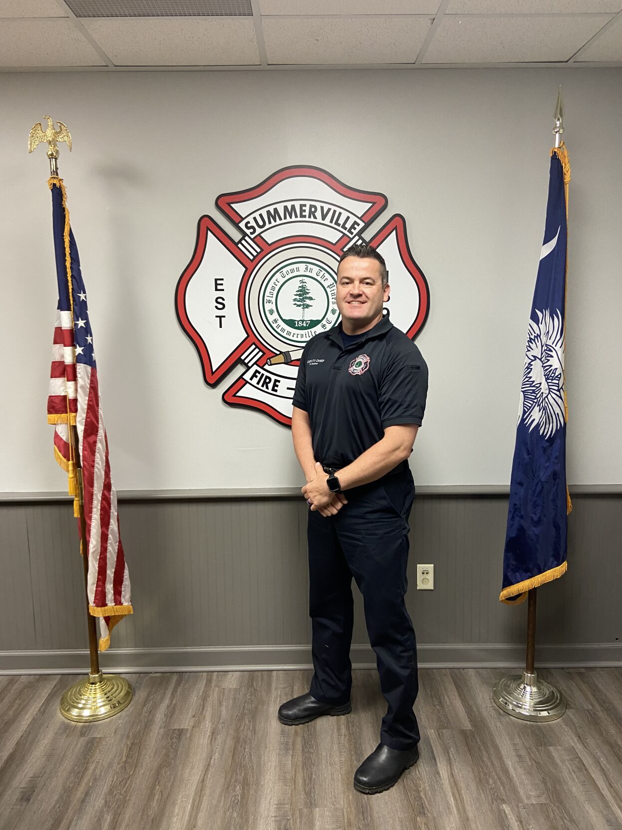 Brent Melcher named new Summerville fire chief after more than 20 years