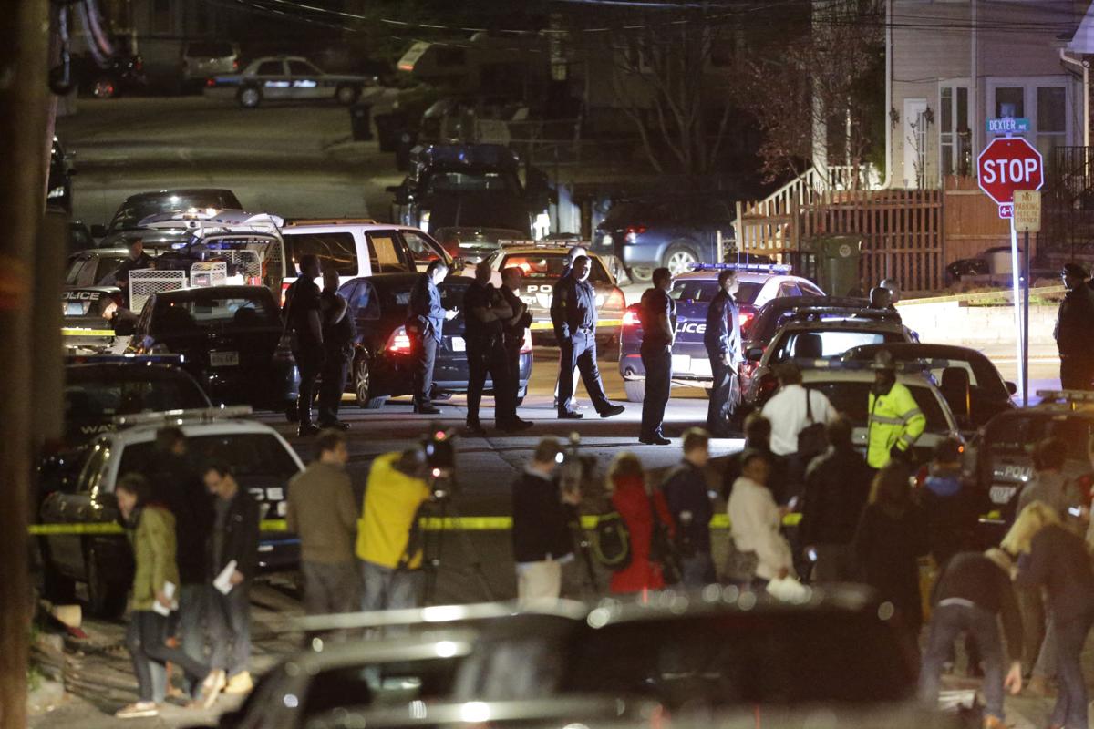 Bombing suspect search