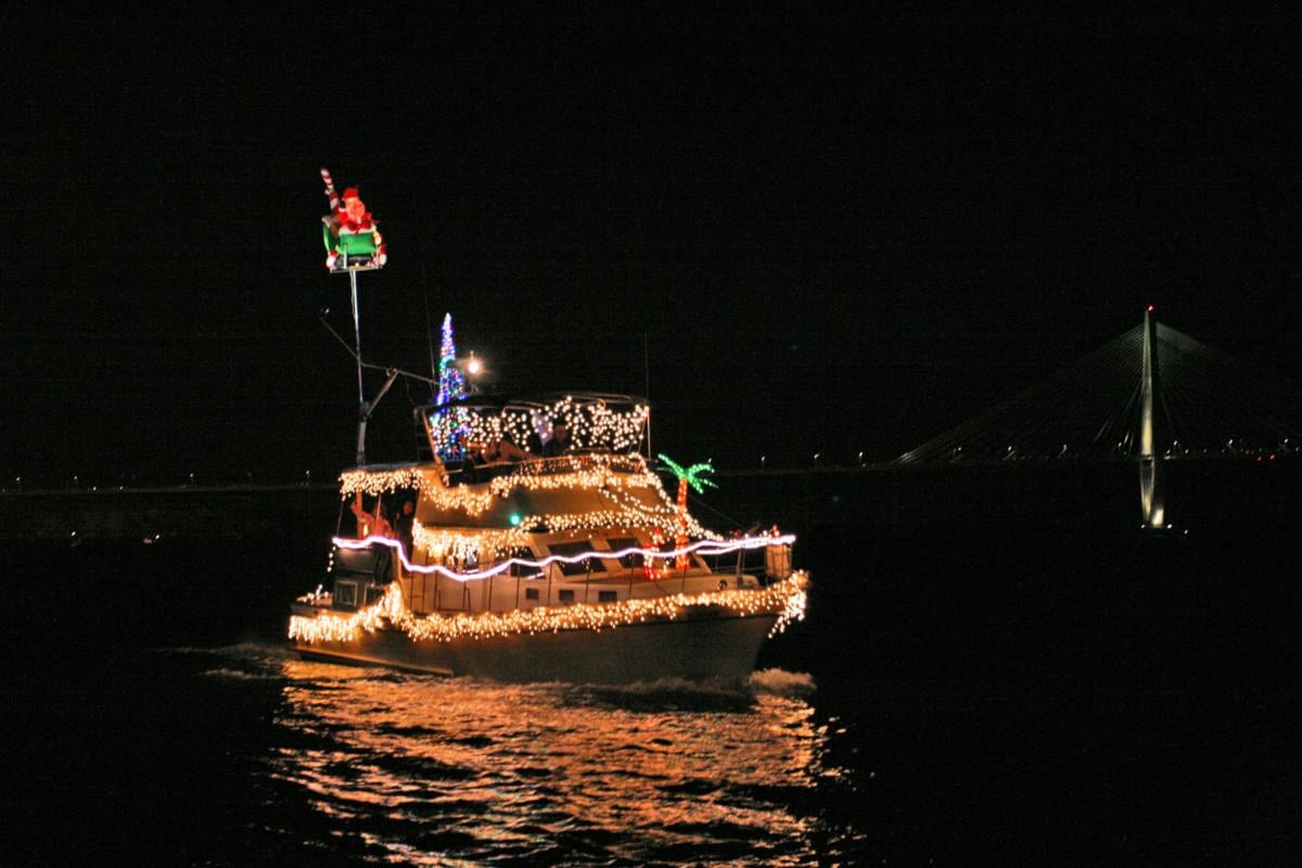 Holiday Parade of Boats will commence through Charleston Harbor on Dec