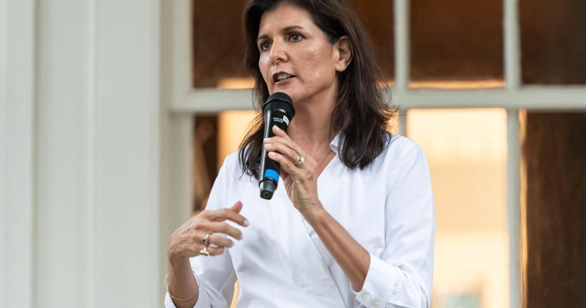 Die ehemalige Gouverneurin von South Carolina, Nikki Haley ...