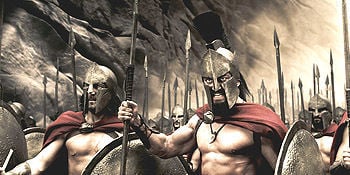 Frank Miller 300 Movie vs. 300 Spartans History - Battle of Thermopylae