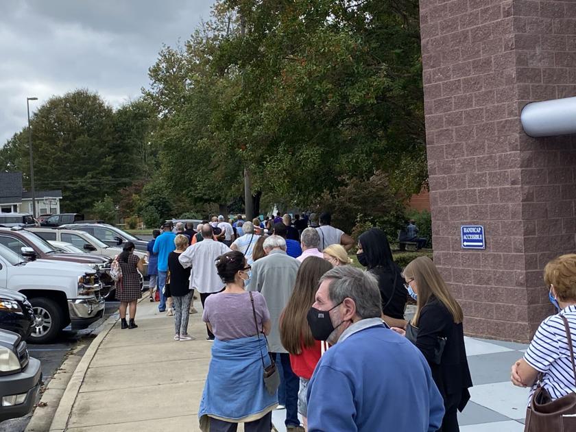 Greenville County early voting locations 'slammed' for second week in a row Greenville