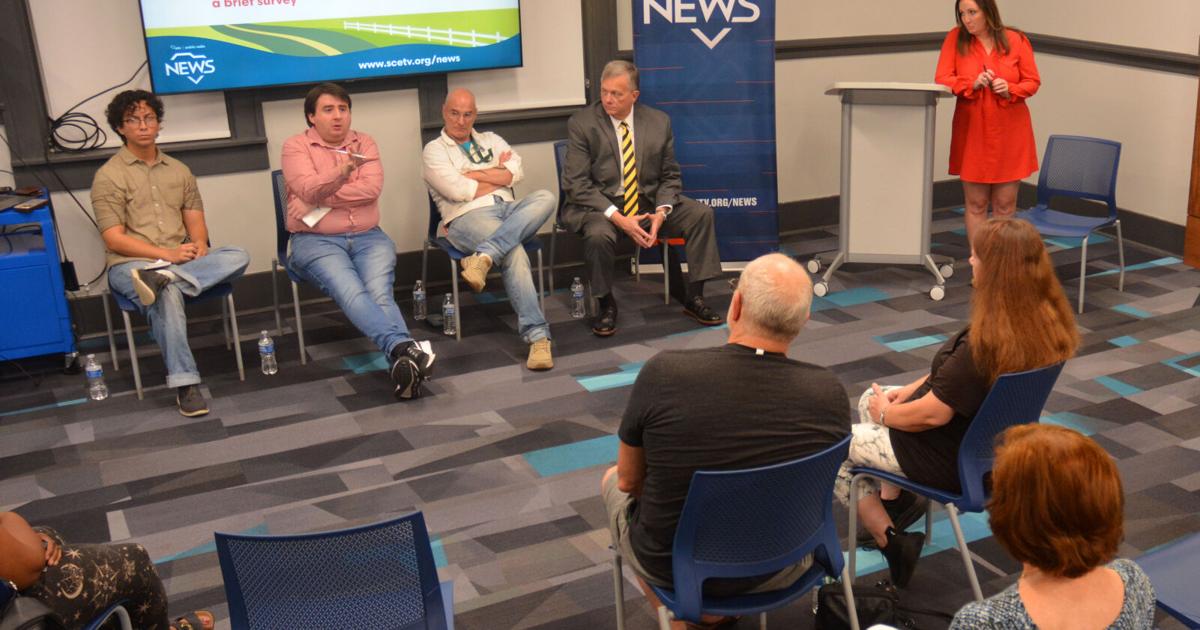 Aiken-area residents share priorities with SCETV and Public Radio crew