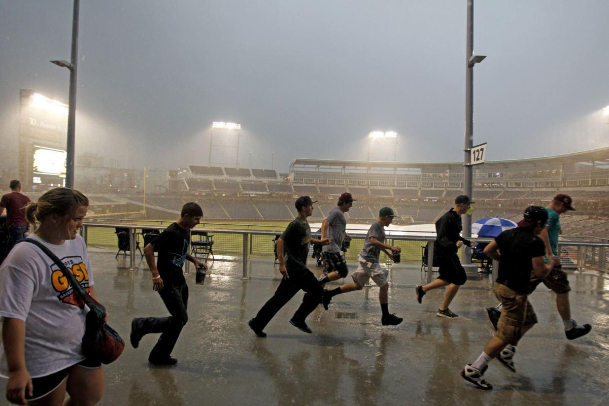 College World Series rainout