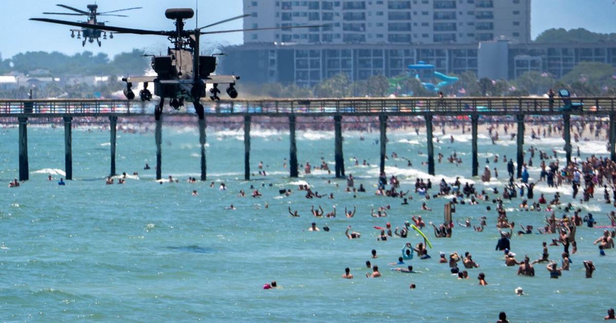 Suspension lifted for chopper pilots who flew over coast