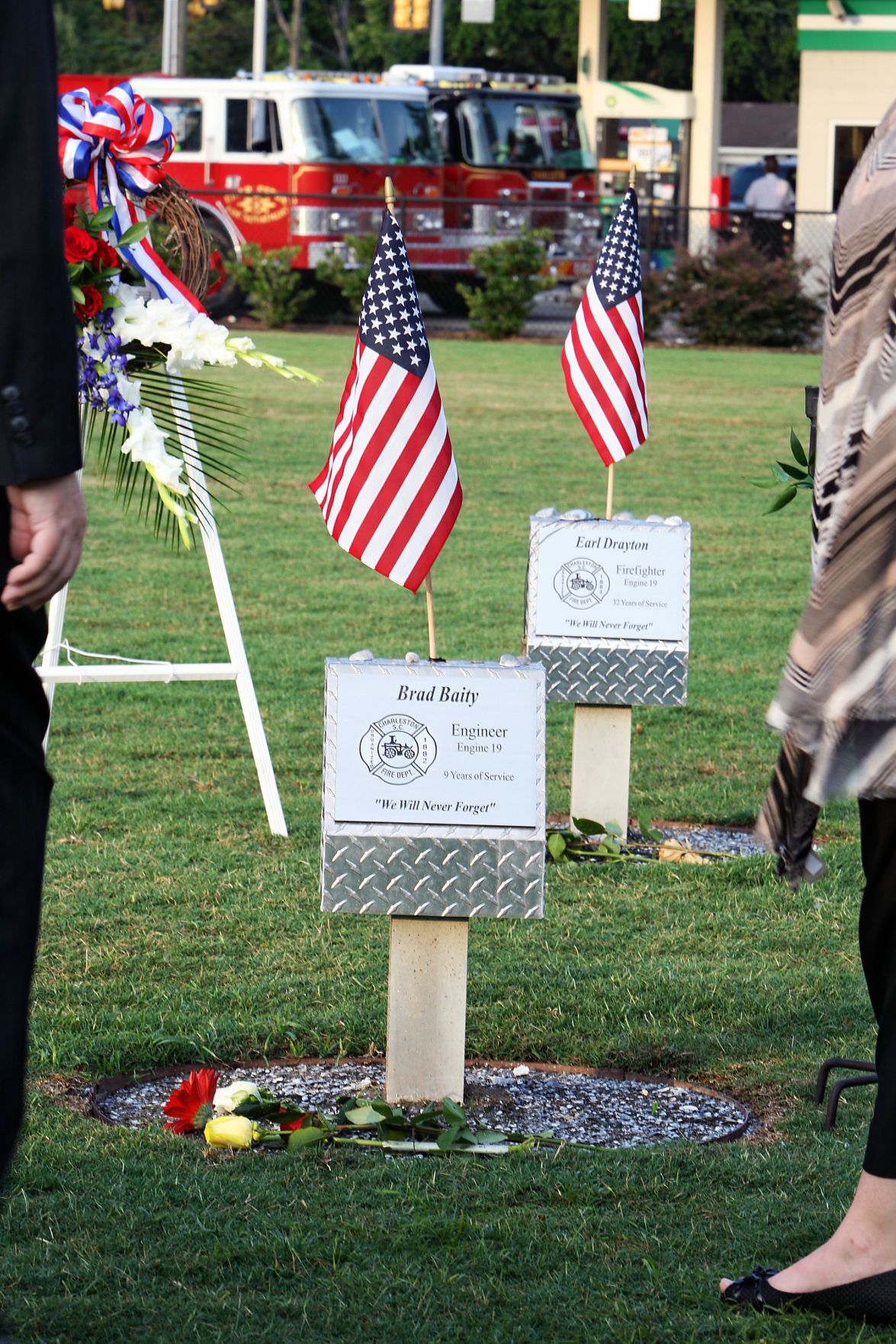 Memorial for Nine Firefighters