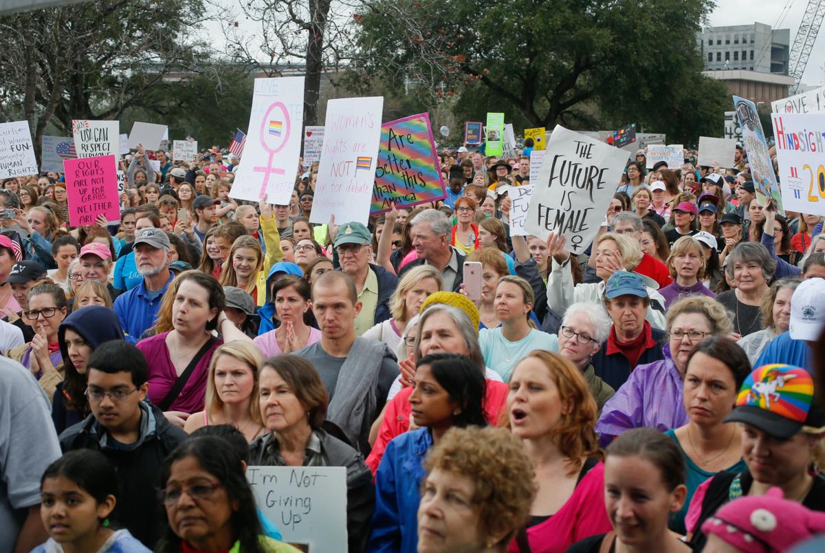 Unity, activism and empowerment at Charleston Women's March where