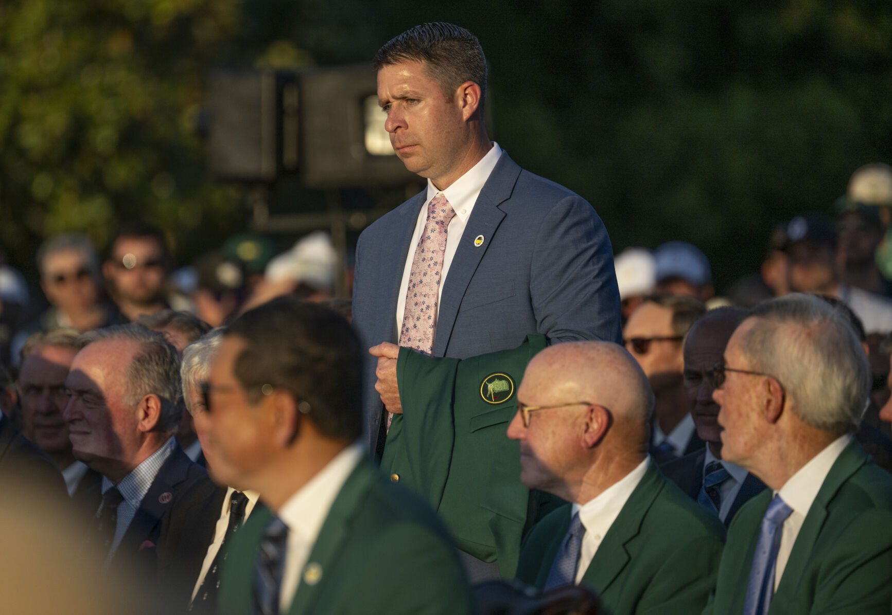 Aiken County resident participates in green jacket ceremony