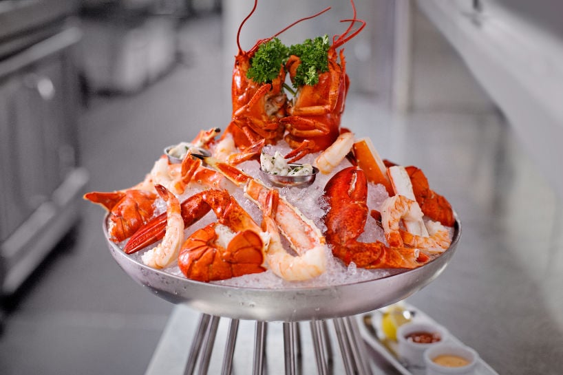 Years into the seafood tower trend, format is holding strong at