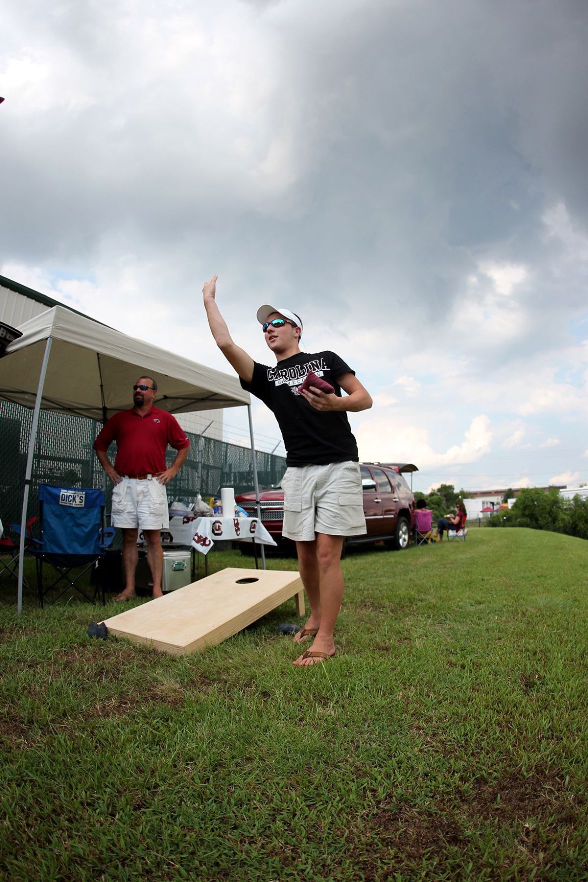 Tailgating at USC vs. ECU