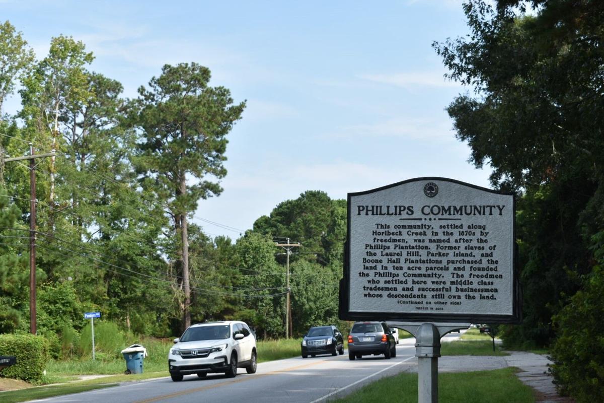 Phillips Community historic marker (copy)
