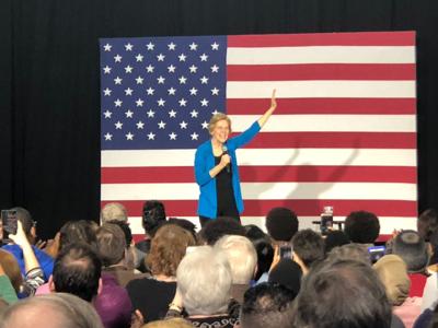 Elizabeth Warren hails importance of South Carolina in first 2020