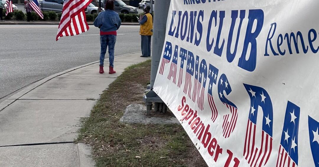 Kingstree Lions hold 9/11 Observance