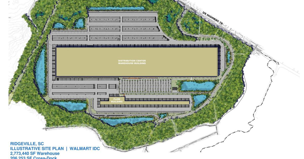 Walmart Rdc Map Walmart Distribution Center Map