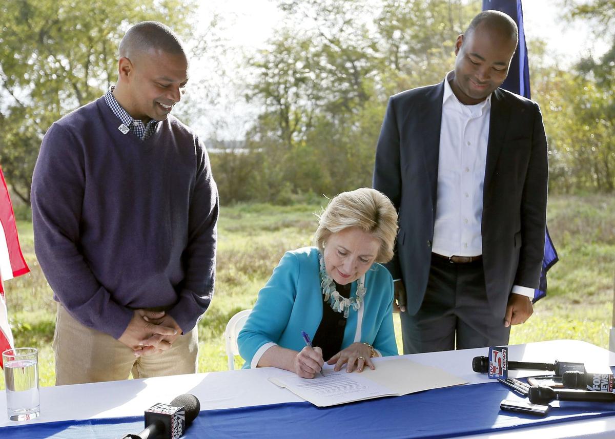 Clinton, Sanders and O'Malley at Blue Jamboree