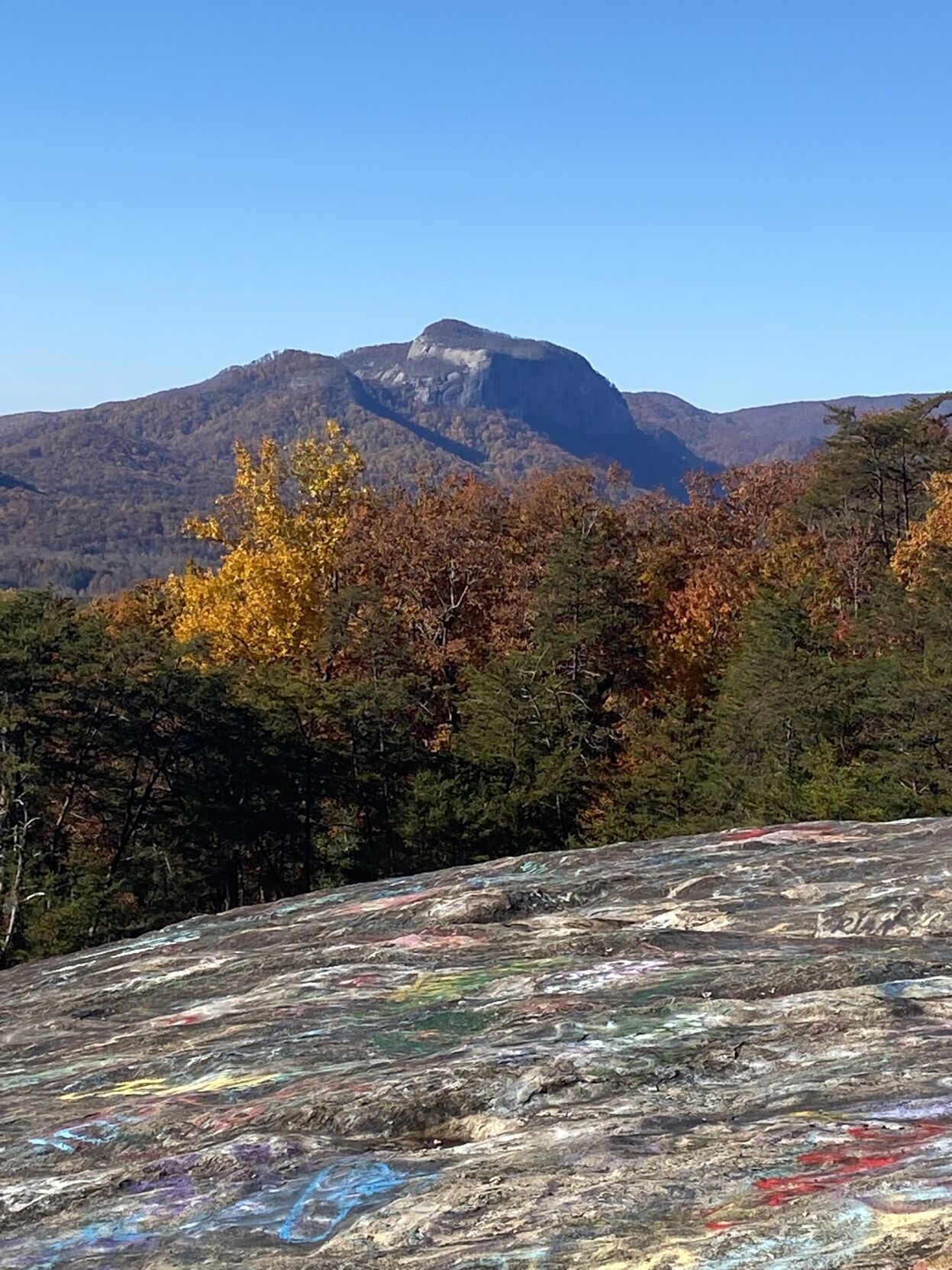 Graffiticovered Bald Rock in Greenville County gets a scrub. But