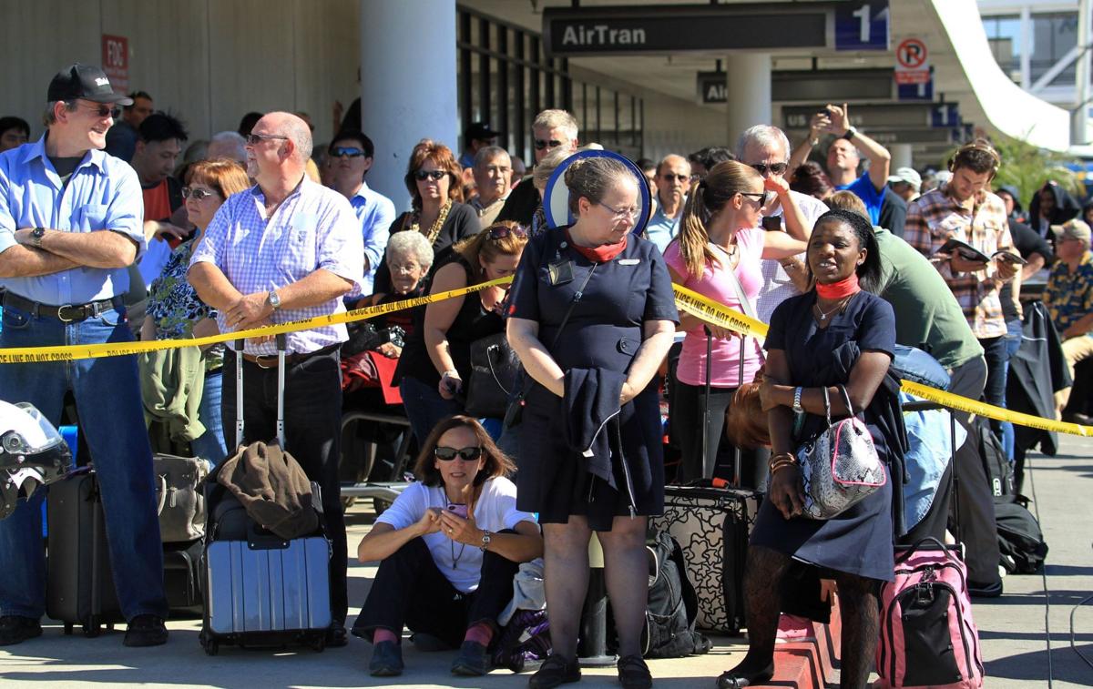 Shooting at LAX
