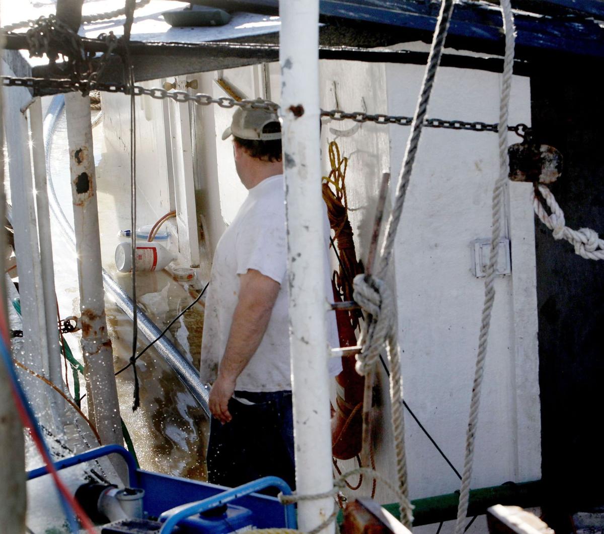 Shrimp Boat Sinks