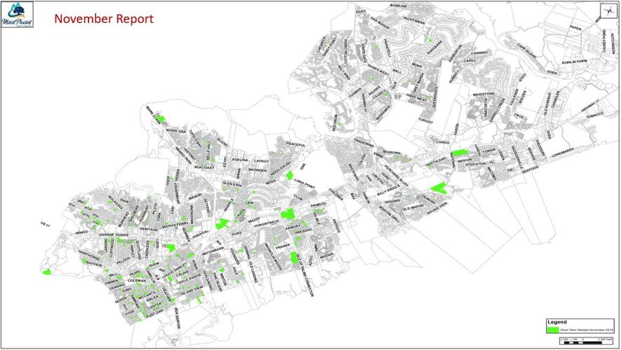 Mount Pleasant moves to restrict and limit shortterm rentals such as