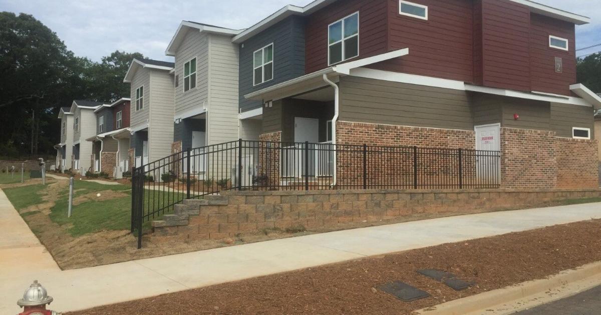 Northside Development Group Affordable townhomes in Spartanburg's Northside near completion