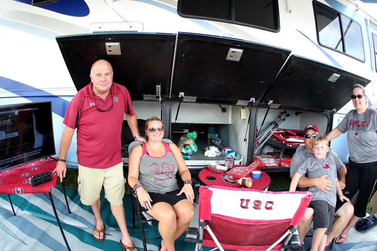 Tailgating at USC vs. ECU
