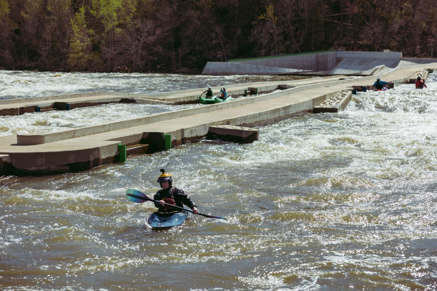 Whitewater rapids in Great Falls draw outdoor enthusiasts