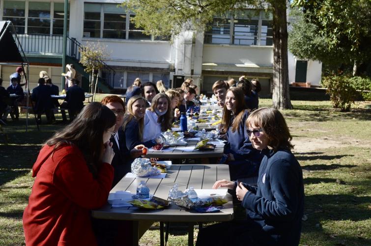Mead Hall holds One Table Thanksgiving meal Aiken Area Education