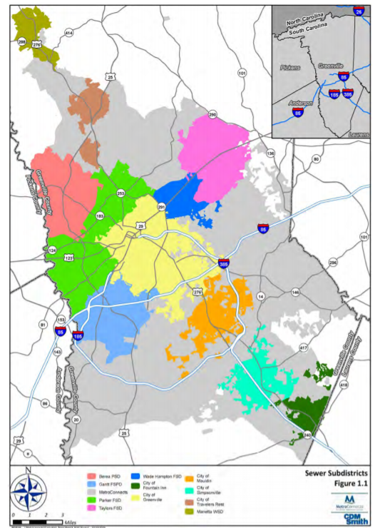 Judge allows Greenville sewer consolidation hearing to proceed, urges