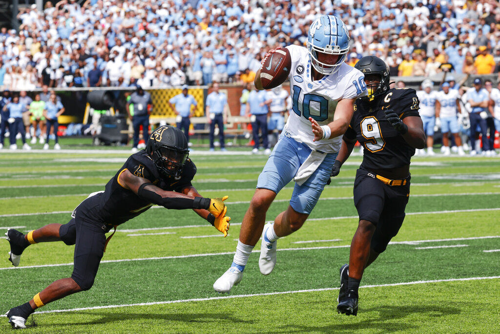 Drake Maye - North Carolina Spring Football 2021 